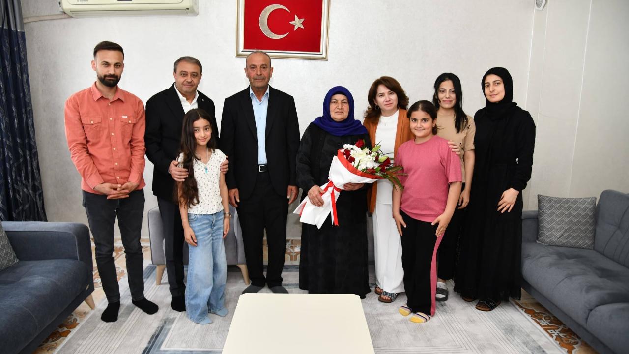 ANNELER GÜNÜNDE ŞEHIT EMANETINE VEFA