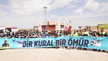ŞANLIURFA’DA PEDALLAR TARİHE DÖNDÜ