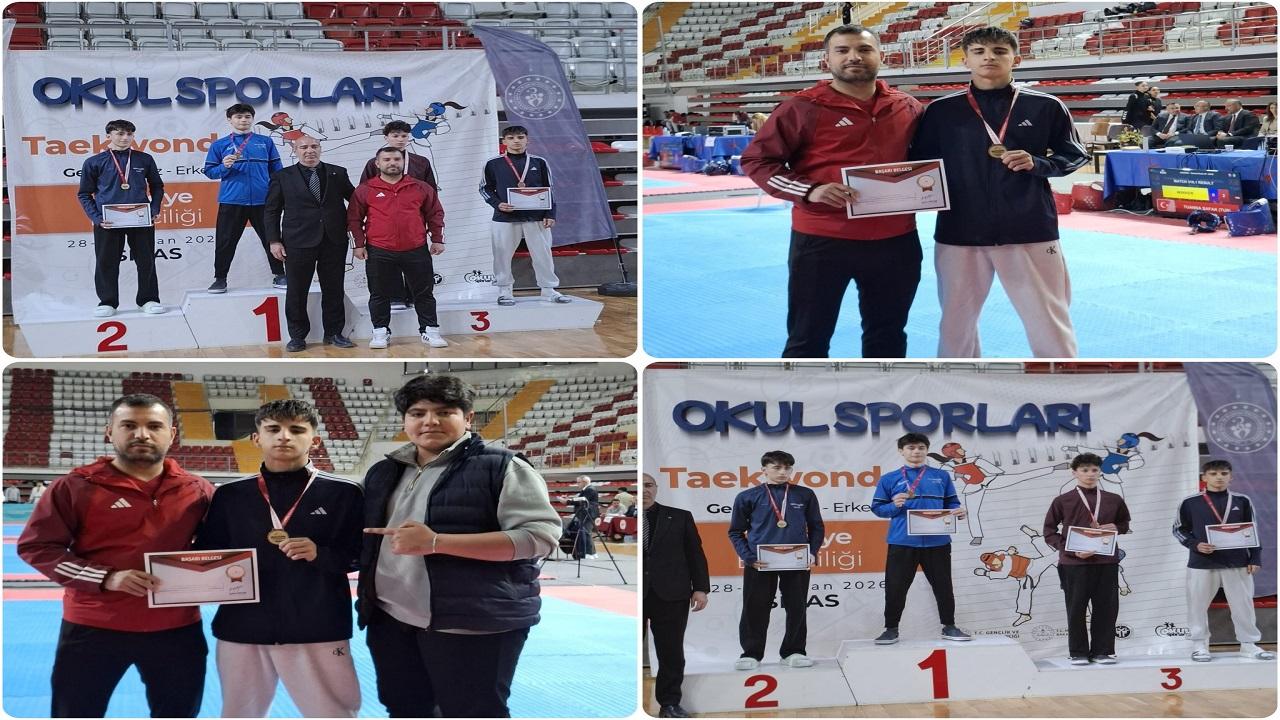 SİVAS’TAN GURURLANDIRAN BAŞARI: EMİRHAN ÇELİK TÜRKİYE ÜÇÜNCÜSÜ!
