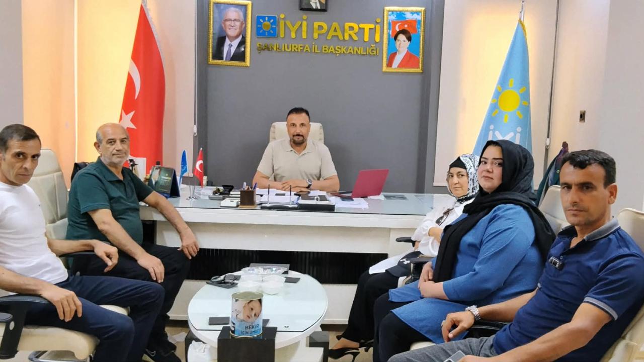 Gazetecilerden İYİ Parti Şanlıurfa İl Başkanı Ali Eroğlu'na Ziyaret