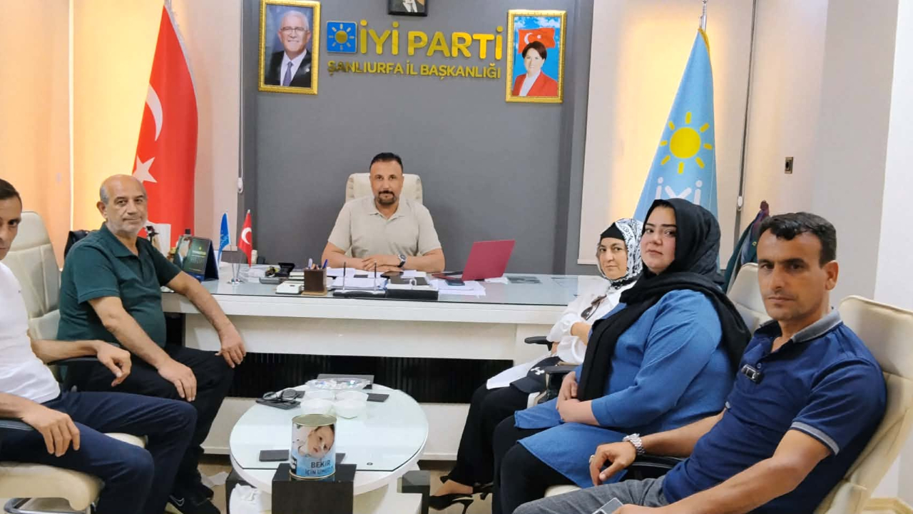 Gazetecilerden İYİ Parti Şanlıurfa İl Başkanı Ali Eroğlu'na Ziyaret